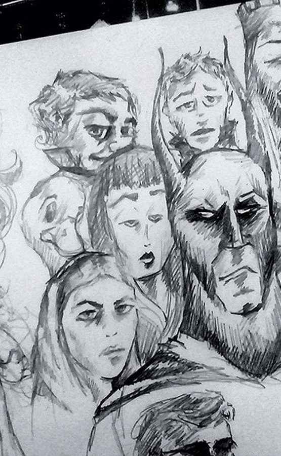 Character Ideas Sketch 2016